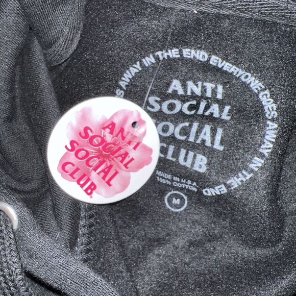 Anti Social Social Club Berlin 2023 Hoodie Men’s Size Medium NWT - Picture 5 of 6
